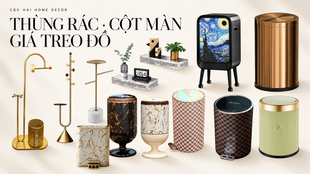 phụ kiện tiện ích trong nhà | Cậu Hai Home Decor