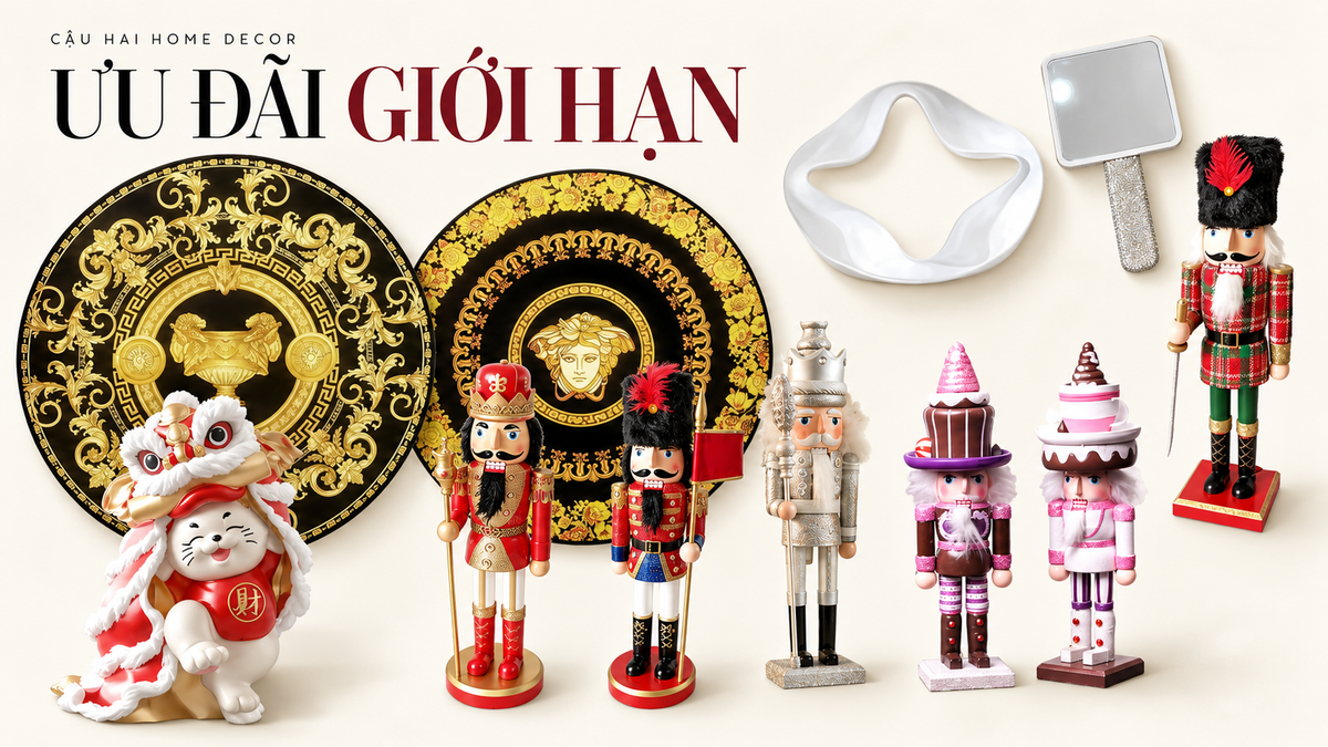 SALE UP TO 50% | ƯU ĐÃI GIỚI HẠN – ĐẲNG CẤP KHÔNG GIỚI HẠN | Cậu Hai Home Decor
