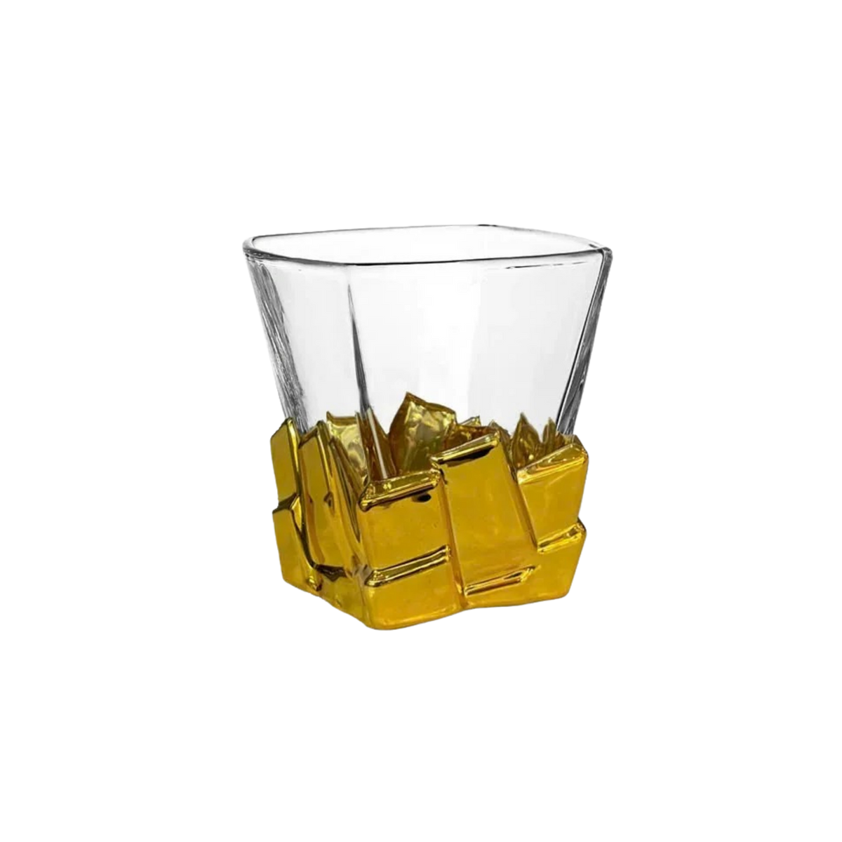 Pixel Gold Crystal Glass - Ss25