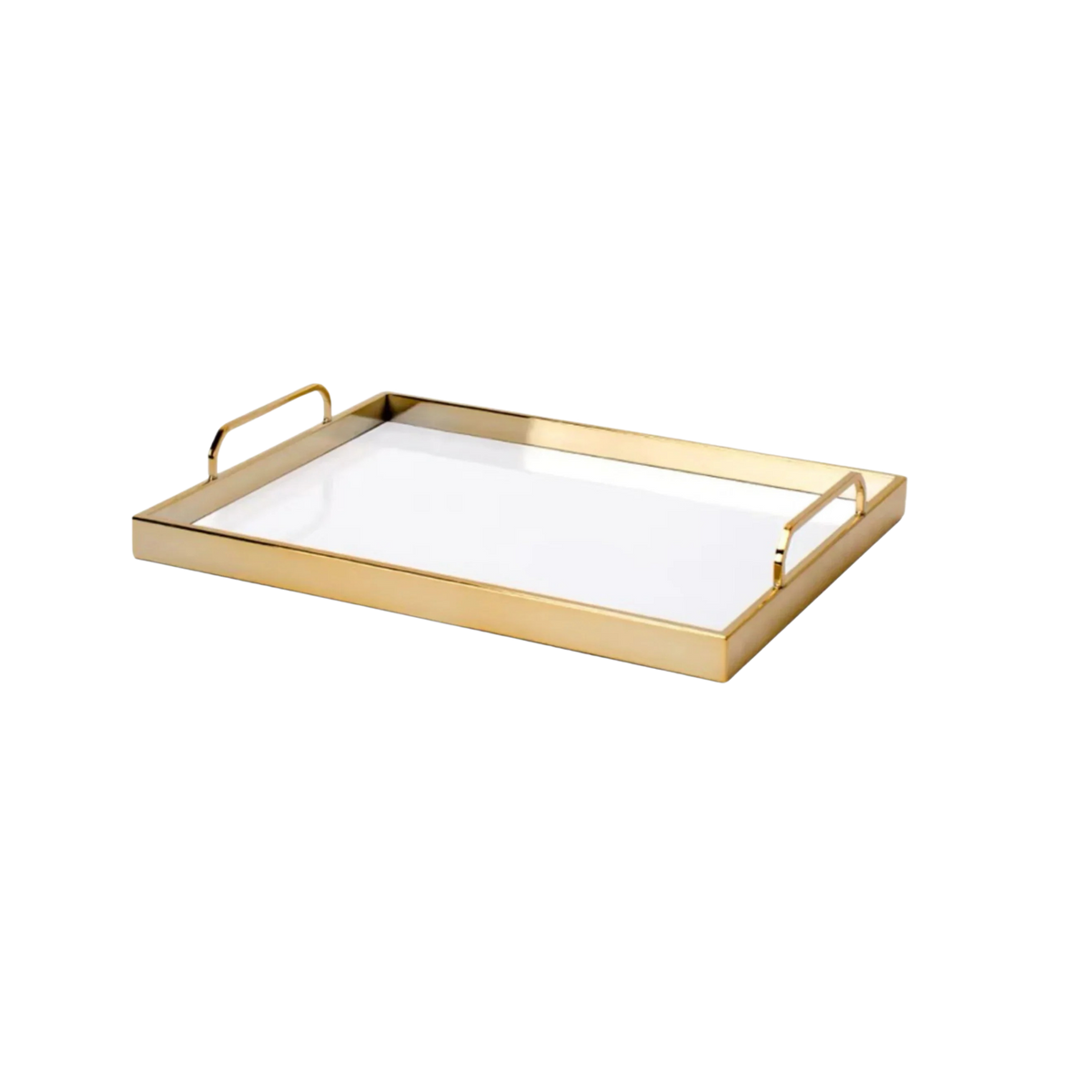 Maison Couture - Khay Gỗ Chữ Nhật Céline Opaline Blanc Decoratives Trays 45x35