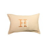 Vỏ Gối Linen Thêu Cheval Équestre Ivory 30x50