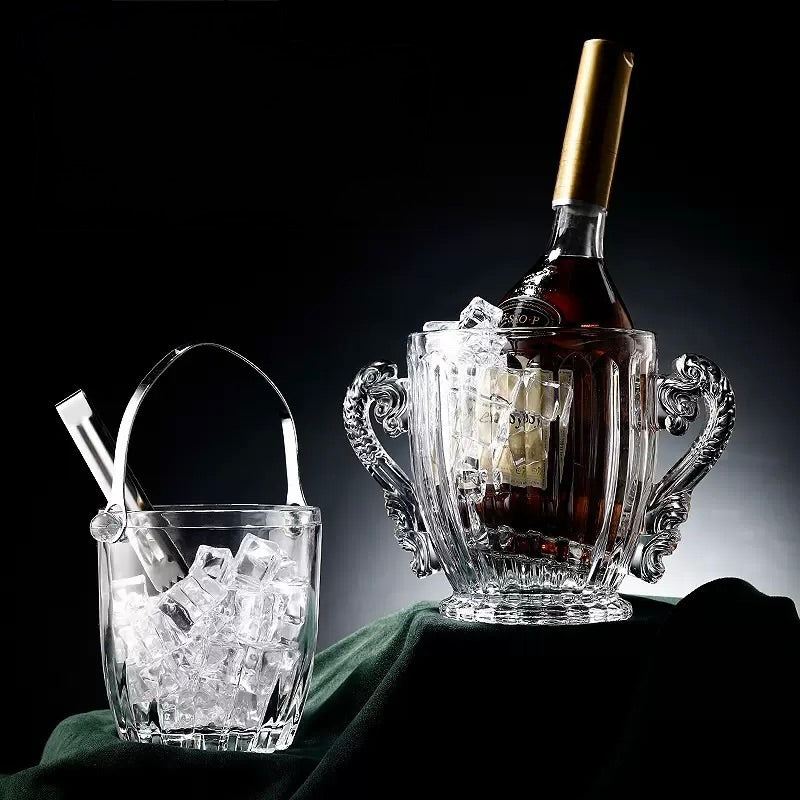 Xô Đá Thuỷ Tinh Trophy Goblet Clear