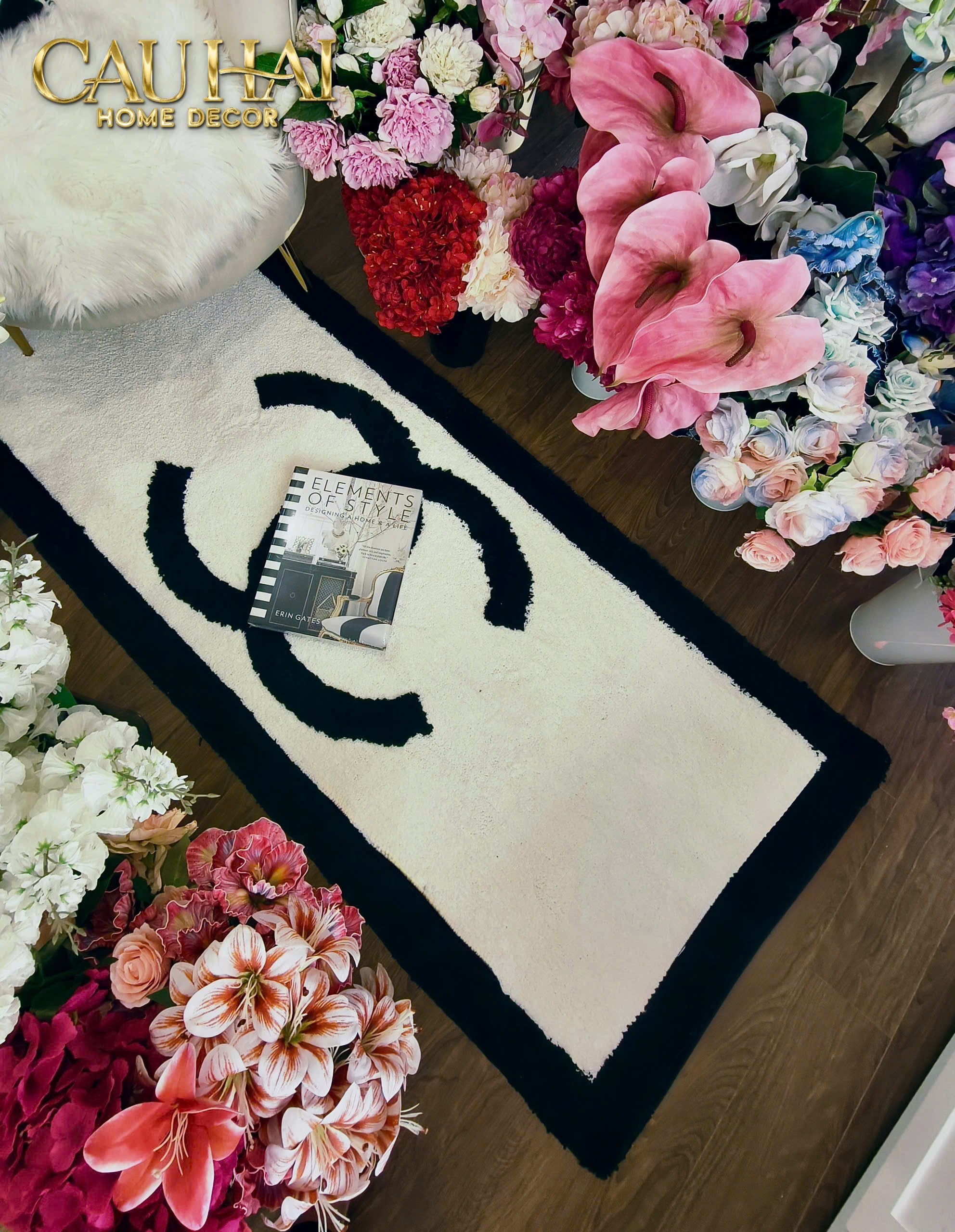 Woven Bed Rug 80X200 - Iconic Blanche Coco Special Edition