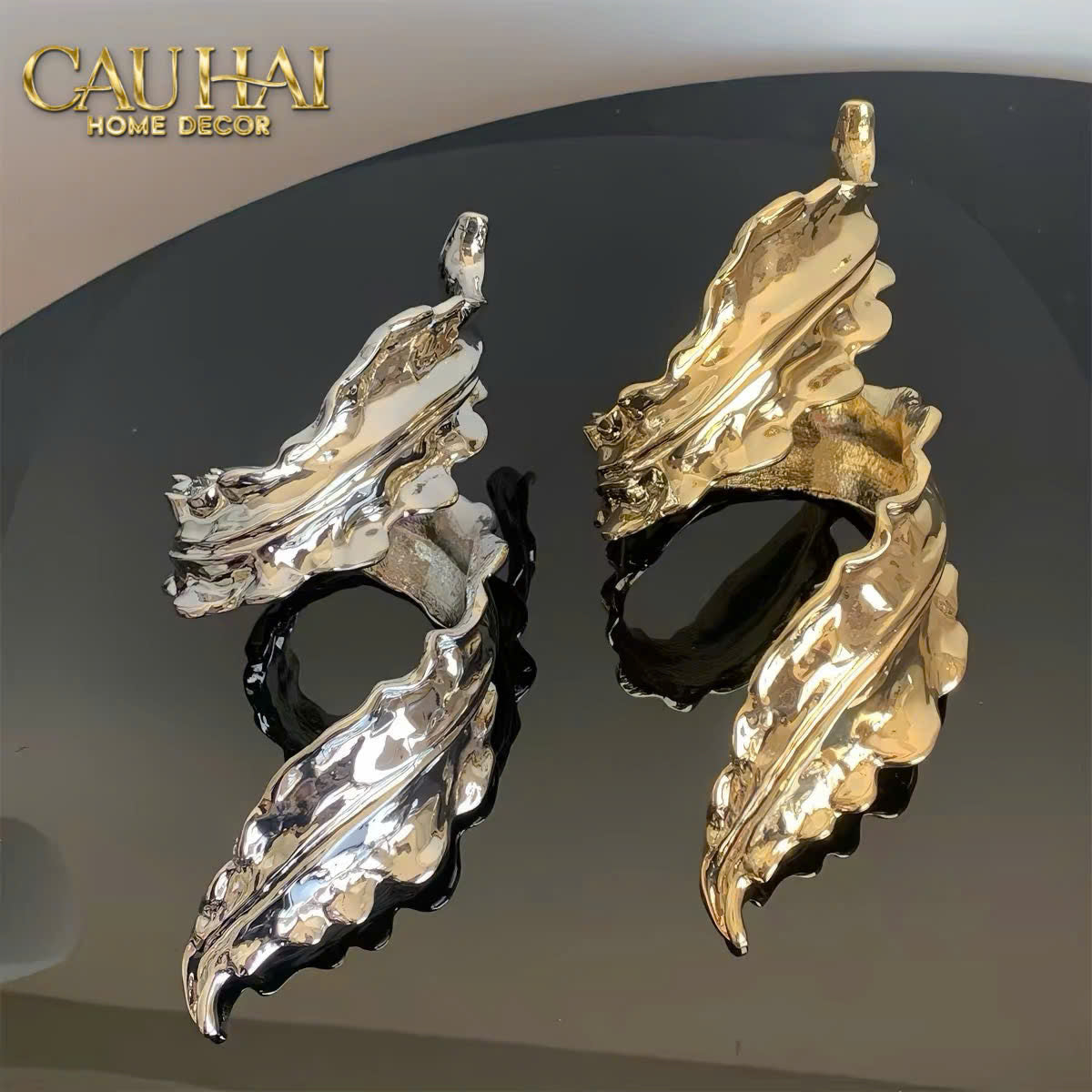 Vòng Khăn Ăn Napkin Ring Leaf de Petite – Decor Bàn Ăn Cao Cấp-VÒNG KHĂN ĂN-CẬU HAI HOME DECOR