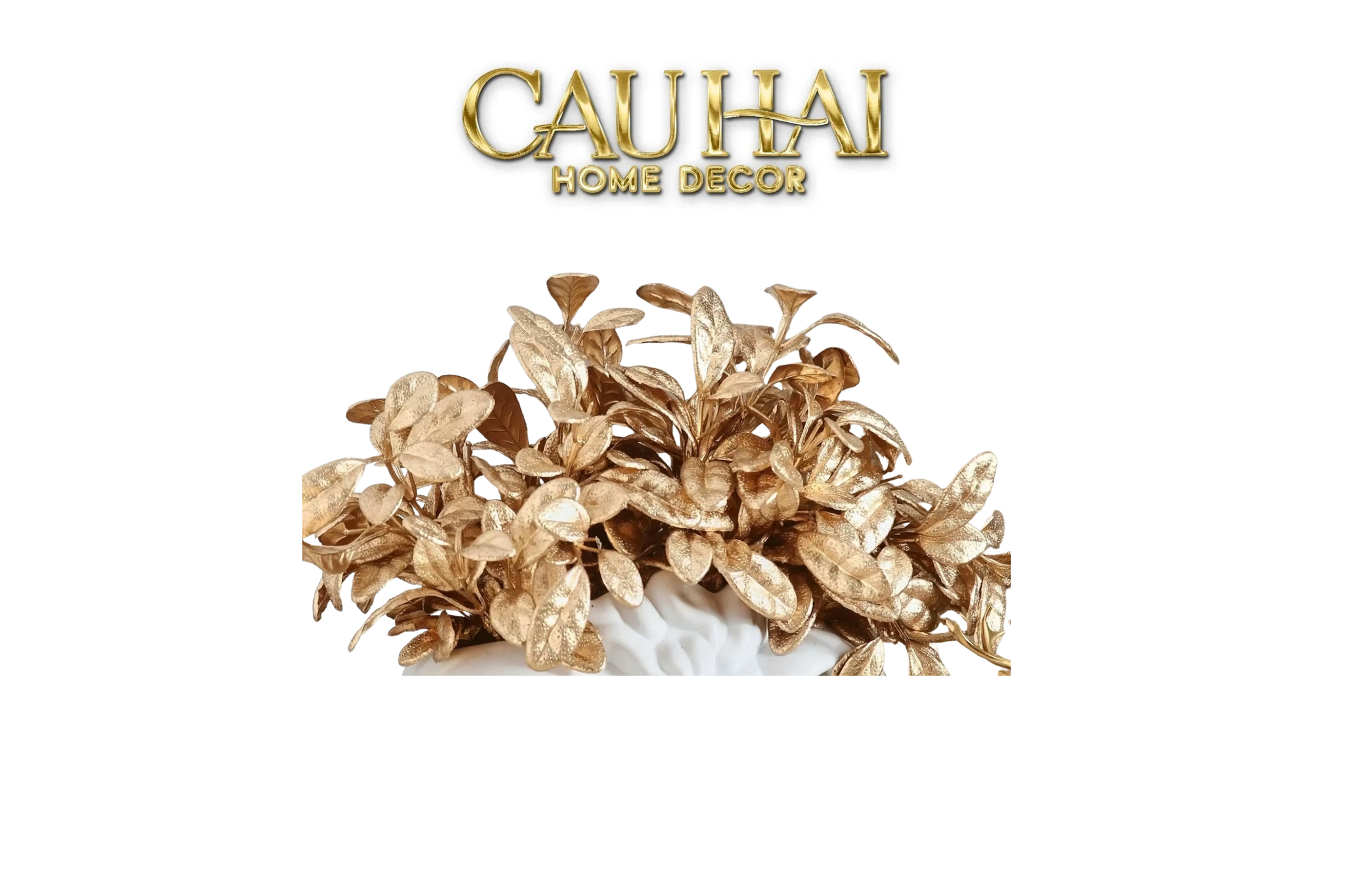 Set Lá Chanh Golden Leaf-CẬU HAI HOME DECOR