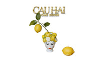 La Sicilia Royale - Duchessa Limone di Sicilia Ceramic Vase H18