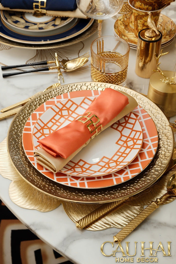 Maison Couture - Golden Bubble Dinner Plate 31 - Ss25
