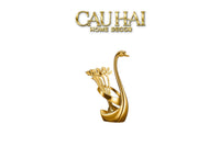 Set 6 Cái Nĩa Dessert Metal Swan Éclat D'Or 6pcs