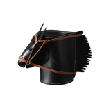 Maison Couture - Equestrian Head Leather Saddle Brun Vessel 13x17