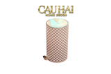 Thùng Rác Bọc Da Cao Cấp 15L - Damier Blanc L Class Trash Bin