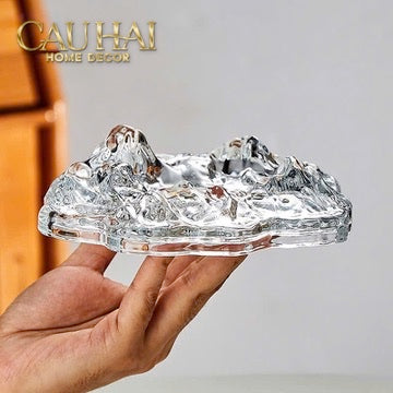 Maison Couture - Gạt Tàn Thuỷ Tinh Mont Blanc Glacier 5x18
