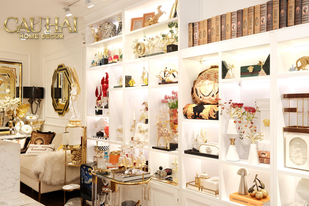 Maison Couture - Tượng Đồng Mã Não Khổng Tước Brasson Onyx Paon The Vanity Of Hera-TƯỢNG TRANG TRÍ-CẬU HAI HOME DECOR
