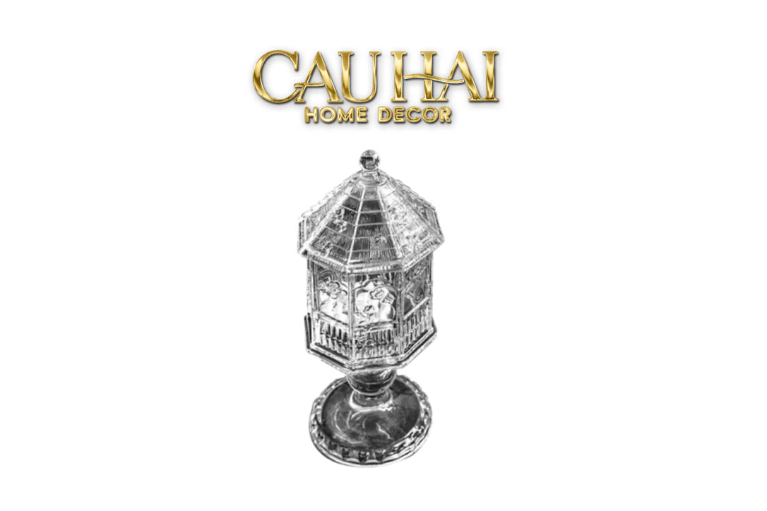 Jardin de Cristal Glass Candy Jar H23