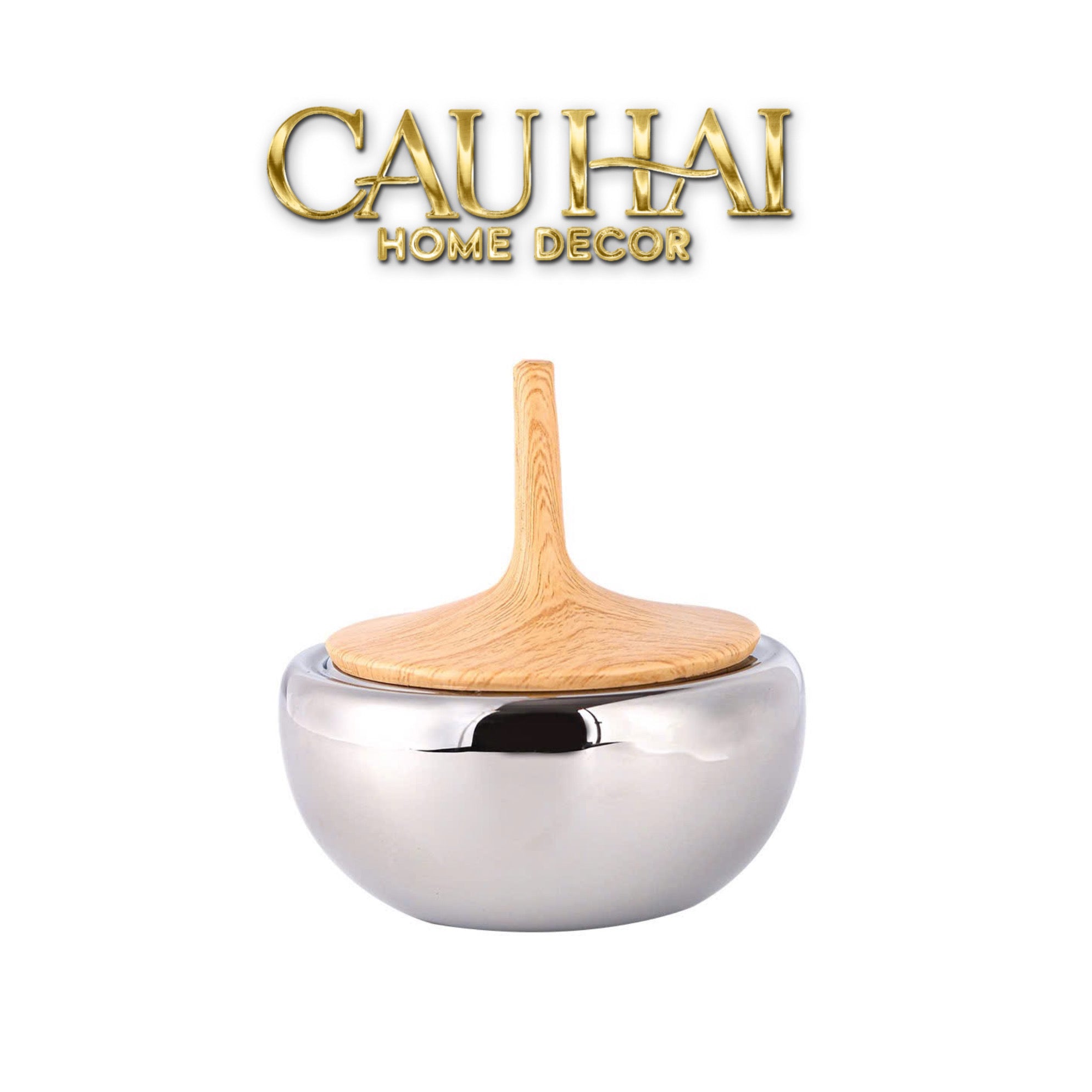 Hũ Trang Trí Có Nắp — Atelier Orb Decorative Jar-HŨ TRANG TRÍ-CẬU HAI HOME DECOR