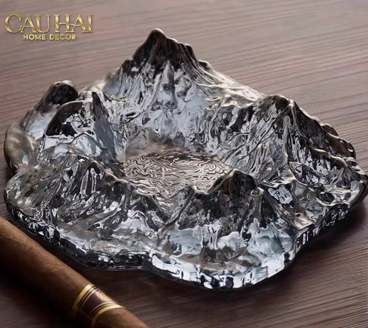 Maison Couture - Gạt Tàn Thuỷ Tinh Mont Blanc Glacier 5x18