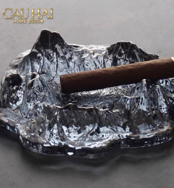 Maison Couture - Gạt Tàn Thuỷ Tinh Mont Blanc Glacier 5x18