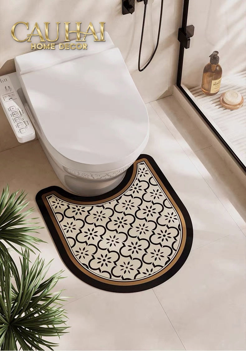 Thảm Micro Nappa Gen8 Fleur de Carreau Contour 50x55