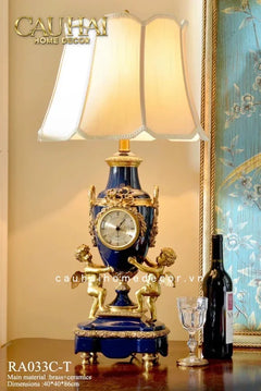 Maison Couture - Bình Hoa Imperium Empire Divin Vase - Column Urn Seraphim – Imperial Cobalt H56x22x29-BÌNH HOA-CẬU HAI HOME DECOR