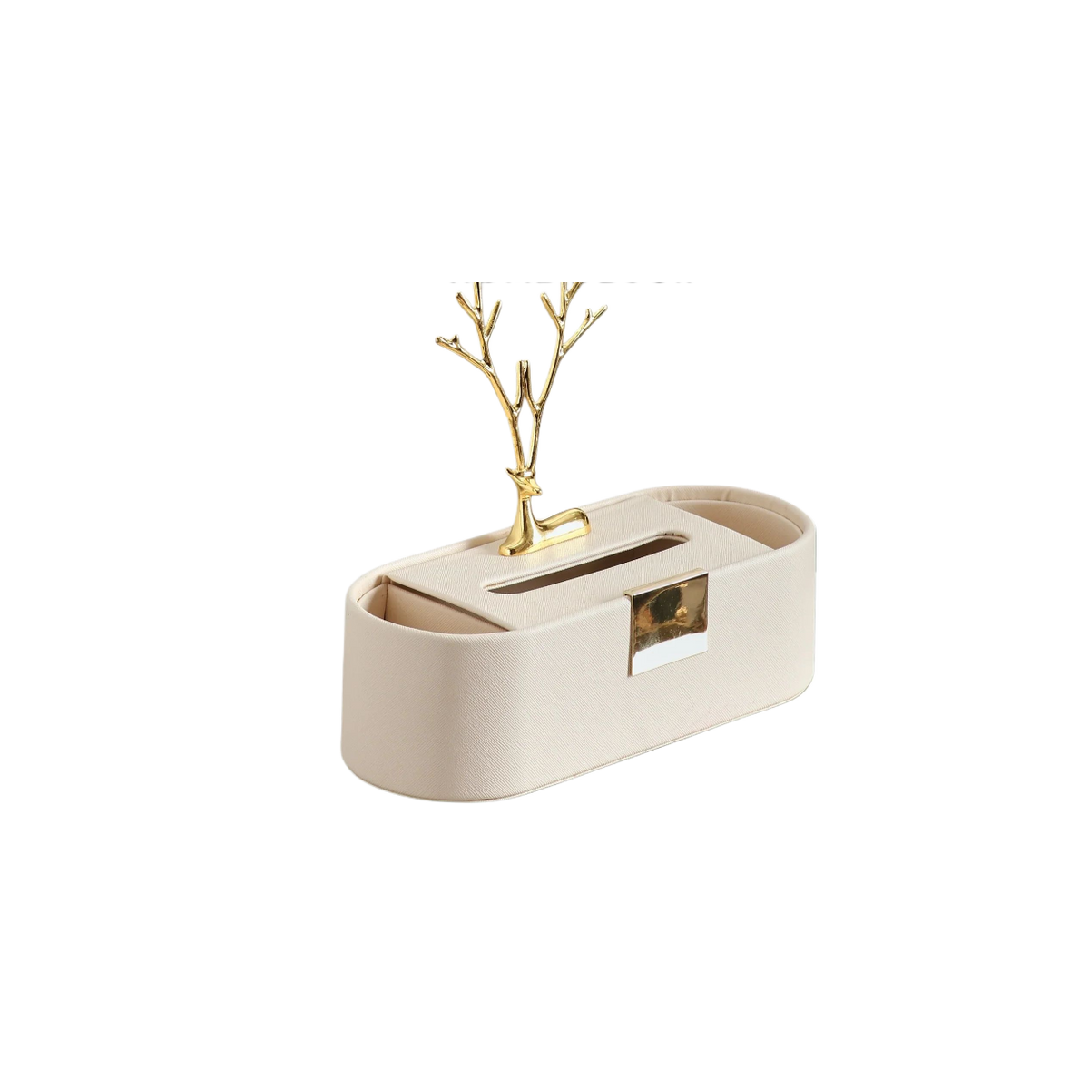 Hộp Khăn Giấy Da L'Atelier  Elite Pearl Celine Alley Antler Tissue Holders