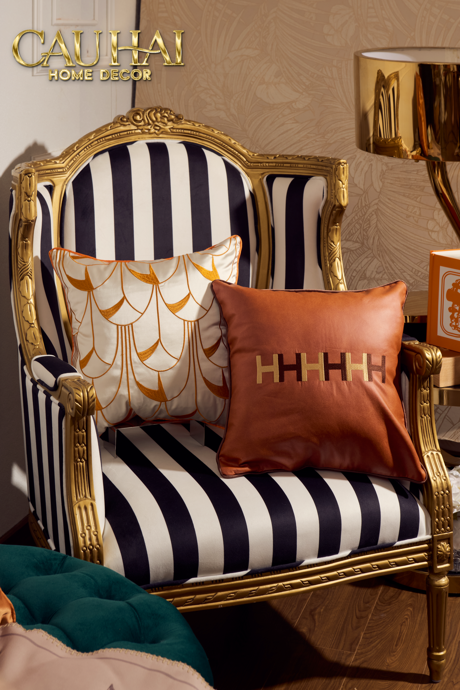 Lux Leather Terra Signature Penta H 45 Pillow Cover