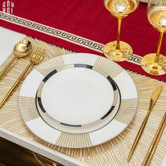 Alure - Set 2 Dinner Plate Ss22-SET CHÉN DĨA-CẬU HAI HOME DECOR