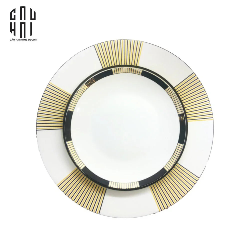 Alure - Set 2 Dinner Plate Ss22-SET CHÉN DĨA-CẬU HAI HOME DECOR