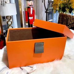 Auburn Modern Leather Box Size M 36x24x19-HỘP TRANG SỨC-CẬU HAI HOME DECOR