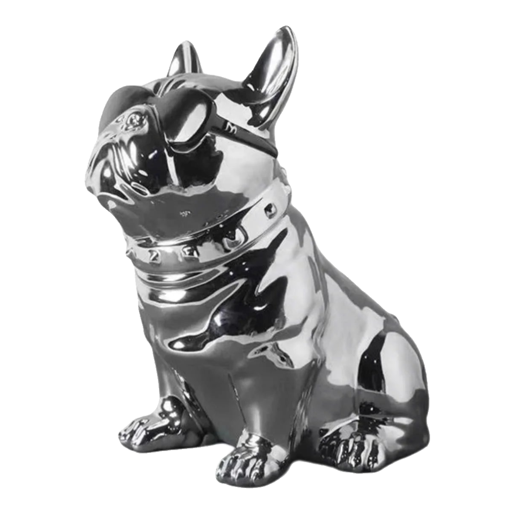 Elysian - Platinum Bull Tissue Box Statue