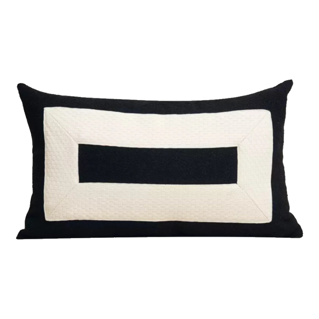 Gối Tweed Lux Leather Minus Arch 30X50-VỎ GỐI-Đối tác tại Trung Quốc theo từng đơn đặt hàng-CẬU HAI HOME DECOR