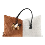 Gối Nhung Silhouette Équestre Bicolore 30x50 - Special Pegasus Charm-VỎ GỐI-Đối tác tại Trung Quốc theo từng đơn đặt hàng-CẬU HAI HOME DECOR