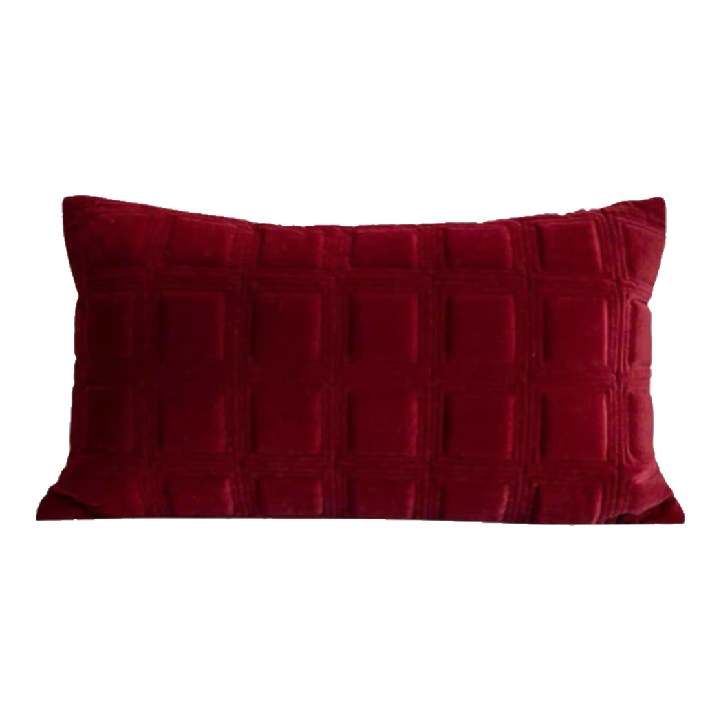 Gối Nhung Lux Velvet Crimson Peak 30X50
