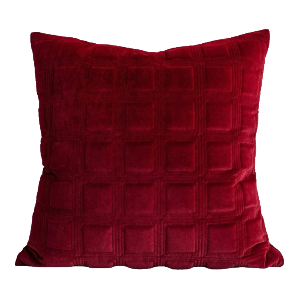 Maison Couture - Lux Velvet Crimson Peak Throw Pillow Cover 45