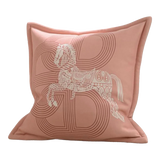 Vỏ Gối Sofa Nhung Randall Cheval - Light Pink 50x50-VỎ GỐI-Đối tác tại Trung Quốc theo từng đơn đặt hàng-CẬU HAI HOME DECOR