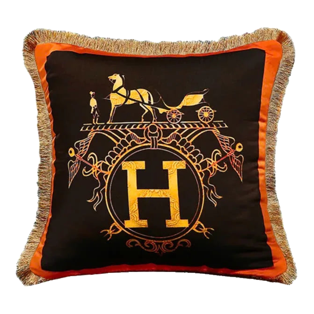 Vỏ Gối Nhung Cao Cấp Noir Heritage 45.-VỎ GỐI-Đối tác tại Trung Quốc theo từng đơn đặt hàng-CẬU HAI HOME DECOR
