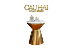 Bàn Sofa Cao Cấp Frederick - Frederick Marble Side Table-CẬU HAI HOME DECOR