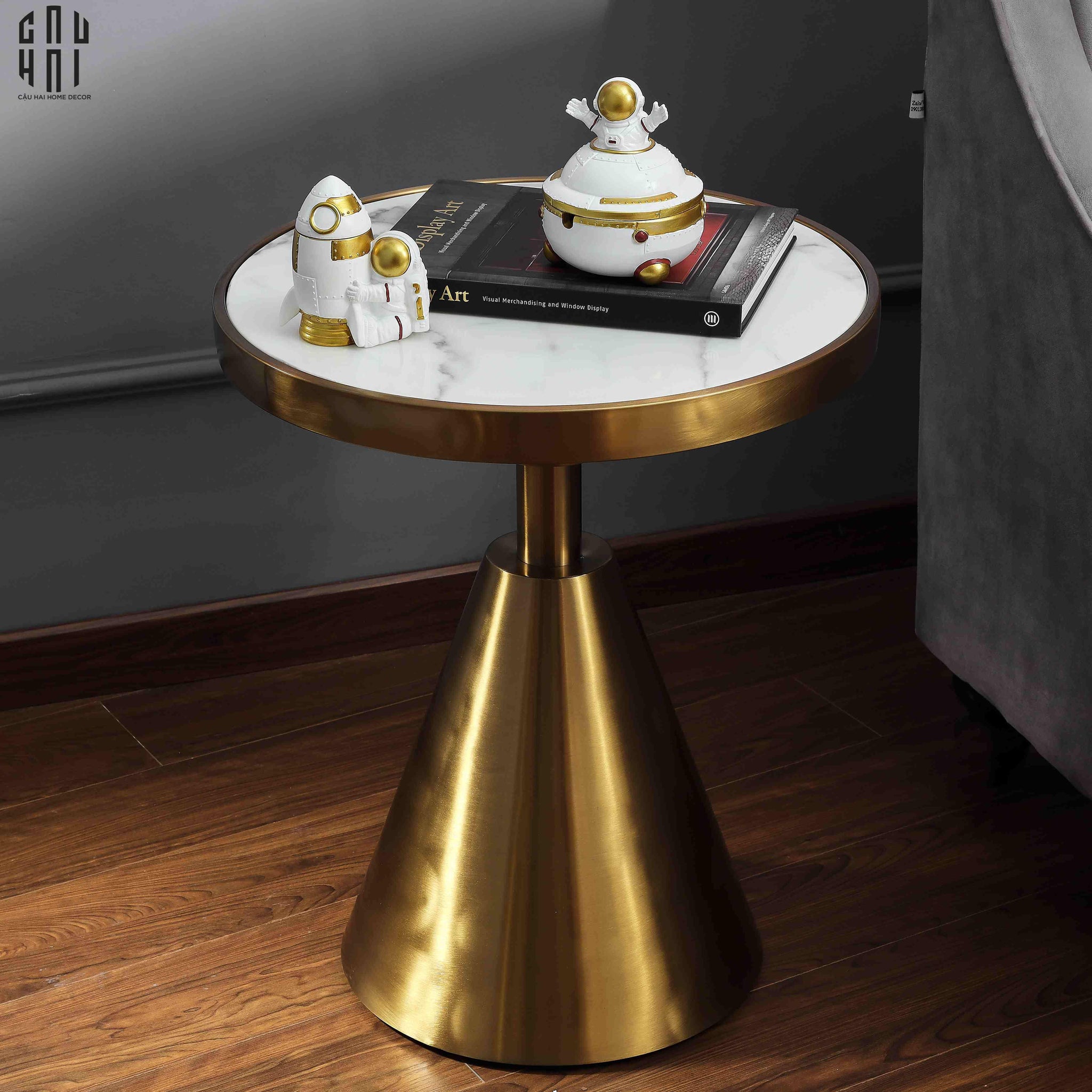Bàn Sofa Cao Cấp Richard - Richard Side Table 50x57-BÀN SOFA-CẬU HAI HOME DECOR