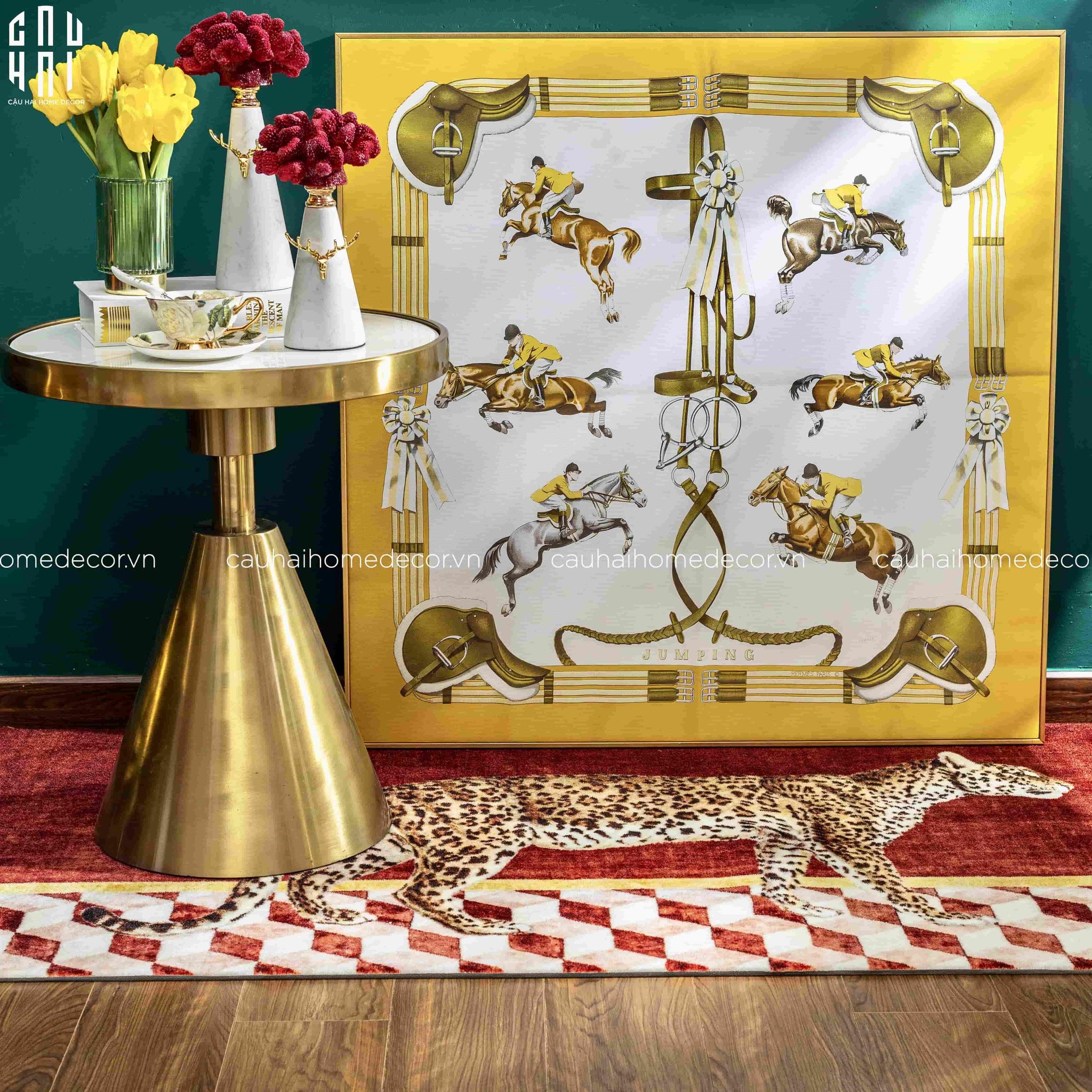 Bàn Sofa Cao Cấp Richard - Richard Side Table 50x57-BÀN SOFA-CẬU HAI HOME DECOR