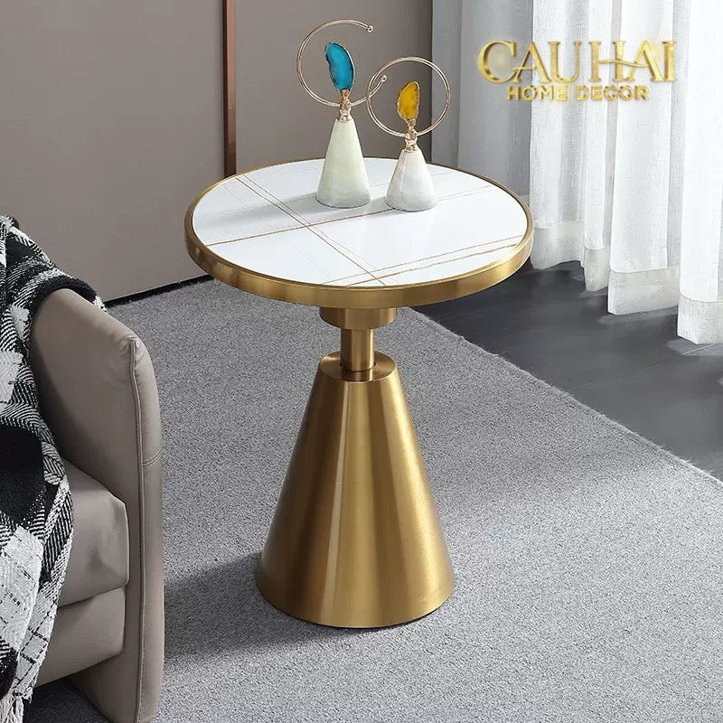 Bàn Sofa Cao Cấp Richard - Richard Side Table 50x57-BÀN SOFA-CẬU HAI HOME DECOR