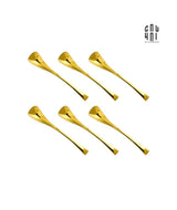 Basic Teaspoon 6Pcs-Dinner Cutlery Set Dao Muỗng Nĩa-CẬU HAI HOME DECOR