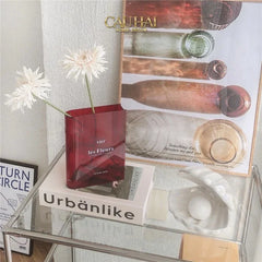 Bình Hoa Acrylic Book About Flower-BÌNH HOA-CẬU HAI HOME DECOR
