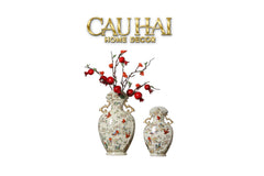 Bình Hoa Cổ Phong Jardin Oriental Duo H30/H40-CẬU HAI HOME DECOR
