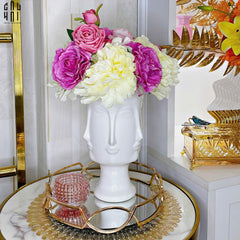 Bình Hoa Composite Tượng Muse - Adler Inspired 16x31.5-CẬU HAI HOME DECOR