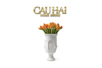Bình Hoa Composite Tượng Muse - Adler Inspired 16x31.5-CẬU HAI HOME DECOR
