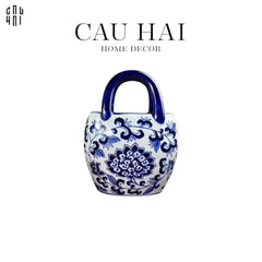 Bình Hoa Curved Indochine Bloom Basket-CẬU HAI HOME DECOR
