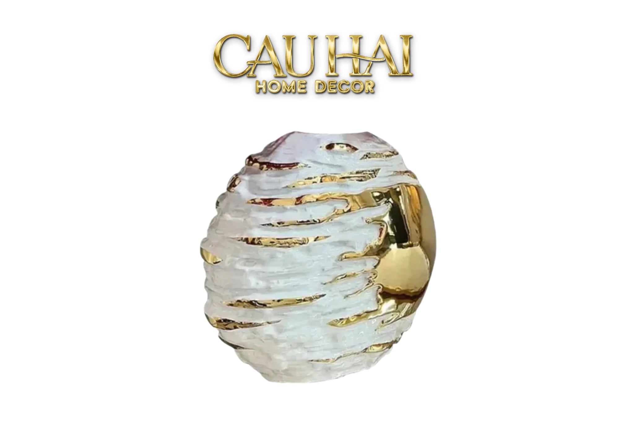 Bình Hoa Flint Aurum Galaxia 25x26-BÌNH HOA-CẬU HAI HOME DECOR