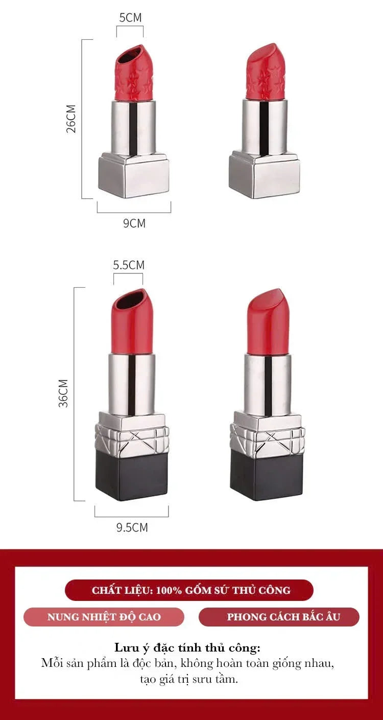 Bình Hoa Gold D.O Rouge Matte H26-BÌNH HOA-CẬU HAI HOME DECOR