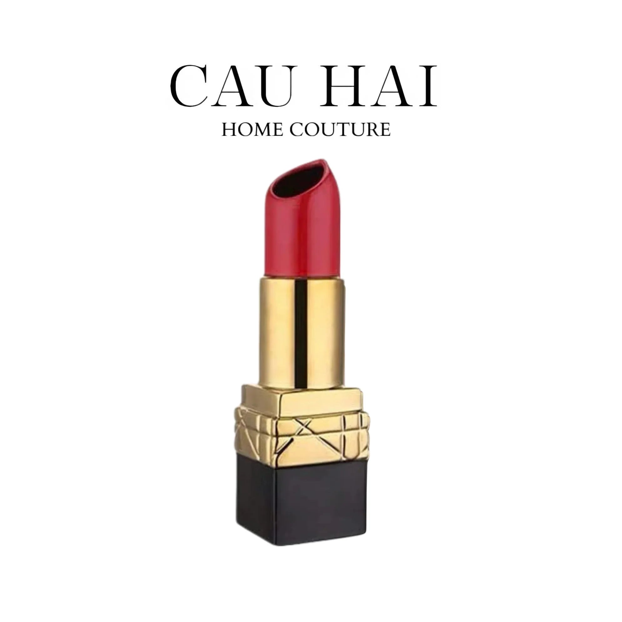 Bình Hoa Gold D.O Rouge Matte S36-BÌNH HOA-CẬU HAI HOME DECOR