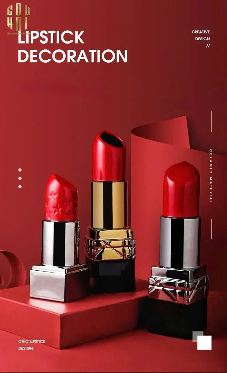 Bình Hoa Gold D.O Rouge Matte S36-BÌNH HOA-CẬU HAI HOME DECOR