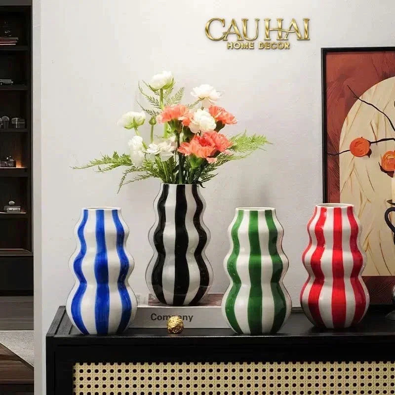 Bình Hoa Grande Cherry Clowny H23-BÌNH HOA-CẬU HAI HOME DECOR