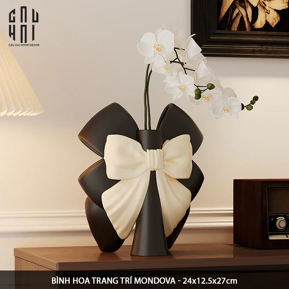 Bình Hoa Mademoiselle Parisian Mondovelle H27-BÌNH HOA-CẬU HAI HOME DECOR